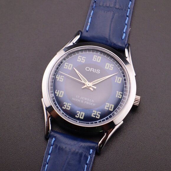 Oris Vintage Swiss 17 Jewels Hand-Wound Mechanical Men's Watch  - FREE SHIPPING - Picture 5 of 12